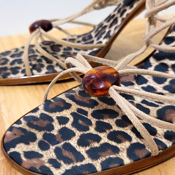 DAVID AARON Suede Strappy Sandals - Picture 12 of 14